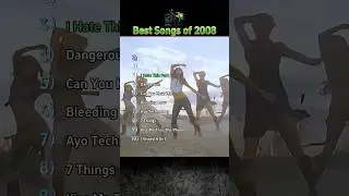 Top songs of 2008!