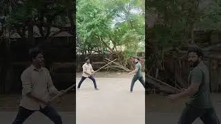 கட்டு நுட்பம் - குந்தா நிலையில், Silambam & kuthu vaisai, Porkalai, Chola Desam, Aasaan Sivanathar