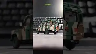 Review - Mini GT (Malaysia Exclusive) Land Rover Defender 110 , Malaysia Army &ldquo;Harimau Belang&rdquo; 🤗