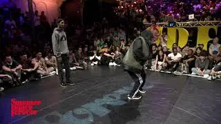 Shaadow vs Batalla 1st ROUND BATTLES Hiphop Forever - Summer Dance Forever 2017
