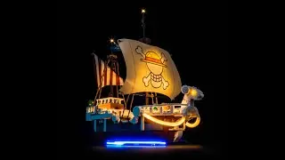 BrickBling Light Kit for LEGO One Piece The Going Merry Pirate Ship 75639