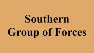 Southern Group of Forces