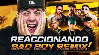 MI REACCIÓN a BAD BOY RMX🤯GINO MELLA, SAYIAN JIMMY, LIT KILLAH, JUHN, JAIRO VERA, DANI FLOW, MONTANA