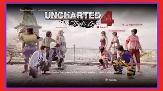 Party Of  5 Trash Talking Girls Get Smacked | Uncharted 4 Multiplayer