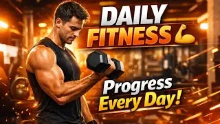 Daily Fitness Vlogs 💥 | My Everyday Workout Routine, Progress & Motivation!