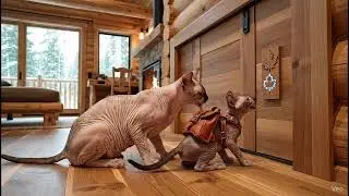 OMG! Cat Unlocks the Sensor Door Like This!  👀🚨#Reactions #CatSurprise #Unbelievable
