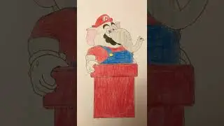 Elephant Mario (Super Mario Bros. Wonder) Drawing