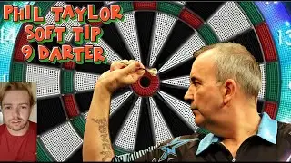 Phil Taylor Hitting 9 Darter - Soft Tip Darts #philtaylor