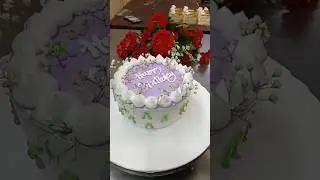 beautiful colourful birthday cake decorating ideas#colourfulcake#shorts#ytshorts#viralvideo