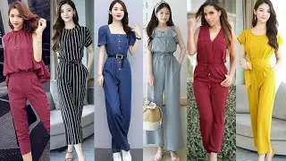 Cute & Trendy Jumpsuits for Girls/Casual & Floral Daily Wear for Stylish Women/Daily Wear Outfit2025