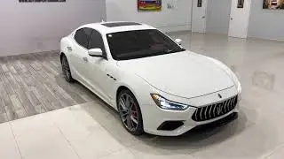 2018 MASERATI GHIBLI S GRANSPORT - STOCK #3750