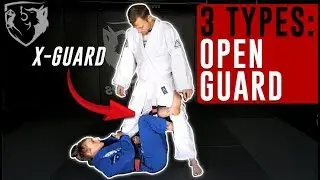 3 Types of Open Guard: Spider, De La Riva, and X Guard