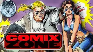Comix Zone (Sega Mega Drive). All endings. Games of the 90s. Longplay