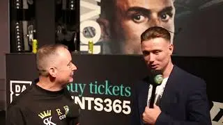 Paddy Donovan press conference Belfast 