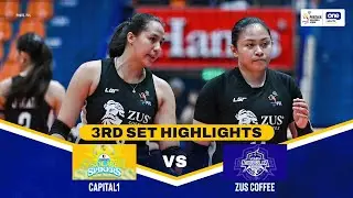 ZUS COFFEE vs. CAPITAL1 | SET 3 HIGHLIGHTS | 2026 PVL ALL-FILIPINO CONFERENCE