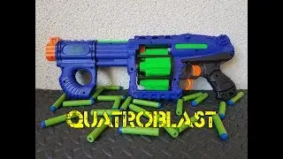 Dart Zone Quatroblast Review