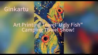 🛡️ Ugly Fish Artistic Cotton Towel Review: Funny Fishing Beach Essential 2025! 🎣