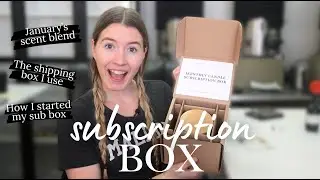 I Started a Monthly Candle Subscription Box!