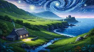 Dreamy European Nature 🎨 Visual Art with Relaxing Piano Music