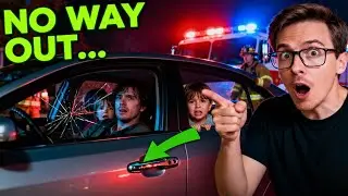 Parents Smash TESLA MODEL Y Windows to Rescue Their Children!