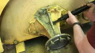 Removing paint using Harbor Freight Needle Scaler.