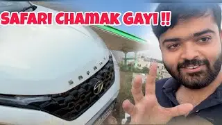 Finally! Tata Safari ki Deep Cleaning karayi ✨ | Highway Pe Panga Ho Gaya🤬
