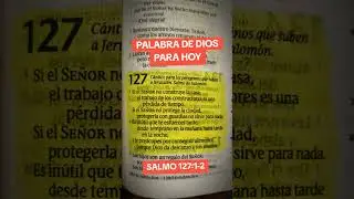 Salmo 127:1-2 NTV #fe #palabradedios #amoryfe #viralvideo #motivation