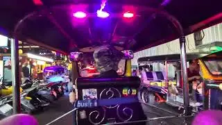Bangkok Tuk-Tuk from Khao San Road to Asok Part 1/2