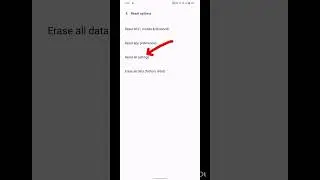 Reset app preferences Android #mobaile #smartphone #tech #automobile