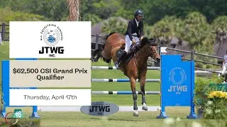 Watch the $62,500 CSI Grand Prix Qualifier