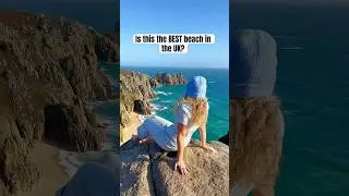 This Is The BEST Beach I&rsquo;ve EVER Seen In The UK! 😱 #cornwall #beach #vanlifeuk #travel
