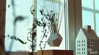 Парящий в воздухе горшок бонсай, вращающийся цветочный горшок / Levitating Air Bonsai Pot Rotation