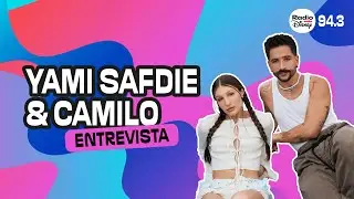 Yami Safdie y Camilo en Radio Disney