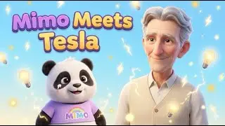 Mimo Meets Nikola Tesla ⚡ Bedtime Story for Kids + Sleep Music