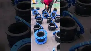 Rubber Flexible Joints with Flanged Ends