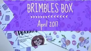 UNBOXING | The Brimbles Box | April 2017- Planners and Books