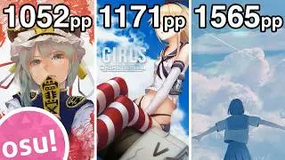 osu! weekly highest pp plays