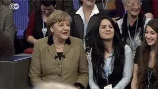 Townhallmeeting mit der Kanzlerin | Politik direkt