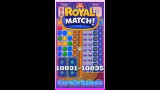 Royal Match Level 10831 10832 10833 10834 10835 - No Boosters Gameplay