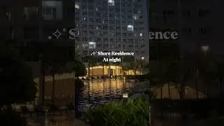 Shore Residence at Mall of Asia at Night | Book your Staycation now 📱 09054006775