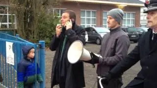Aankomst Sinterklaas op Campus kompas (2014)