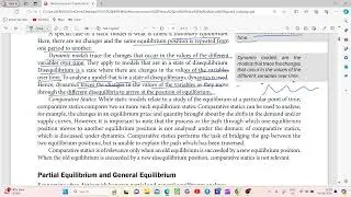 Static Dynamics and Comparative Statics - Amrita Mam |BBA | BCom| BSc |MBA |M.Com |Competitive Exams