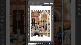 Typography & compound path in Illustrator | Adobe Illustrator tutorial #RamadanOnShorts