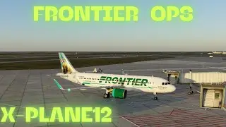 ✈️FRONTIER OPS✈️KCID-KDEN✈️X-PLANE12✈️