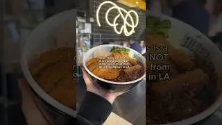 IMPOSSIBLE KATSU CURRY NO MEAT RICE BOWL FROM SILVERLAKE RAMEN IN LOS ANGELES, CA
