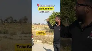 Bahria Golf City &ndash; 500 Sq. Yards Plot on 50 Ft Wide Road | Bahria Town Karachi