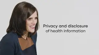 Privacy and disclosure of health information