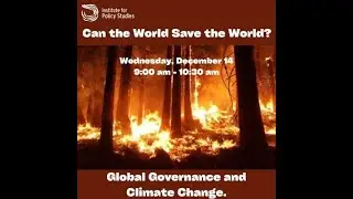Can the World Save the World Global Governance and Climate Change