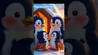 🐧 penguin family series#trending#animation#AI#cartoon#shorts#viral#funny#storytelling#love#penguin❤️