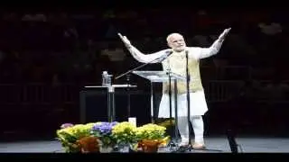 Indian PM Sri Narendra Modi at Silicon Valley SAP Center, San Jose, CA, USA - Part 1